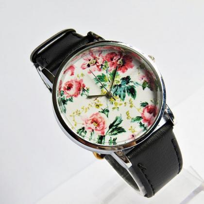 Spring Time Floral Watch, Vintage S..